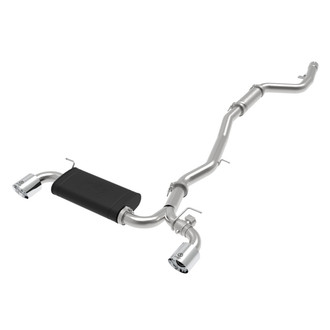 Takeda® - 304 SS Cat-Back Exhaust System with Split Rear Exit