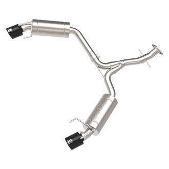 Takeda® - 304 SS Axle-Back Exhaust System with Split Rear Exit