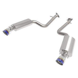 Takeda® - 304 SS Axle-Back Exhaust System with Split Rear Exit