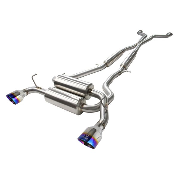 Takeda® - 304 SS Cat-Back Exhaust System