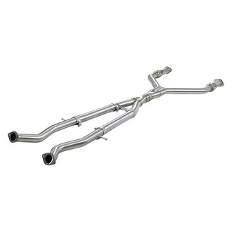 Takeda® - 304 SS Y-Pipe Exhaust System with Split Rear Exit