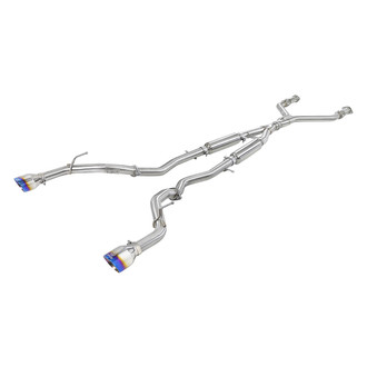 Takeda® - 304 SS Cat-Back Exhaust System with Split Rear Exit