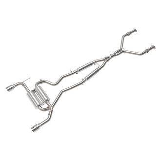 Takeda® - 304 SS Cat-Back Exhaust System with Split Rear Exit