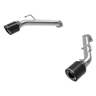 Takeda® - 304 SS Axle-Back Exhaust System with Split Rear Exit