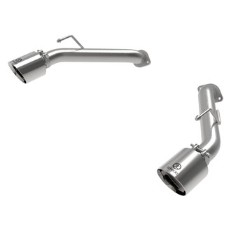 Takeda® - 304 SS Axle-Back Exhaust System with Split Rear Exit