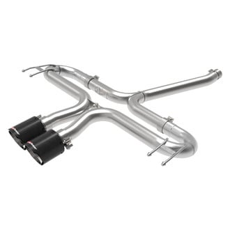 Takeda® - 304 SS Axle-Back Exhaust System with Dual Rear Exit