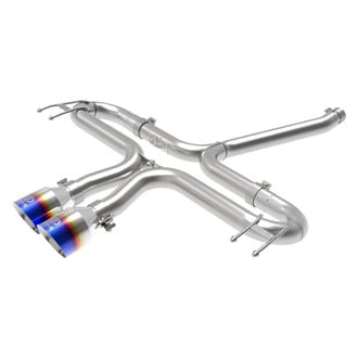 Takeda® - 304 SS Axle-Back Exhaust System with Dual Rear Exit