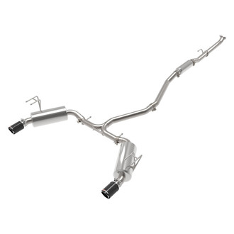Takeda® - 304 SS Cat-Back Exhaust System with Split Rear Exit
