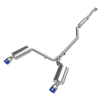 Takeda® - 304 SS Cat-Back Exhaust System with Split Rear Exit