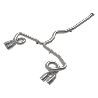 Takeda® - 304 SS Cat-Back Exhaust System with Quad Rear Exit
