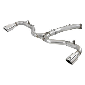 Takeda® - 304 SS Axle-Back Exhaust System with Split Rear Exit