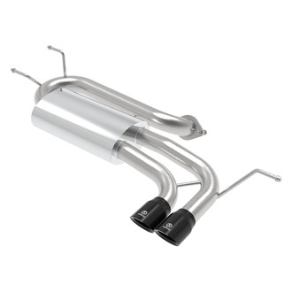 Takeda® - 304 SS Axle-Back Exhaust System with Dual Rear Exit