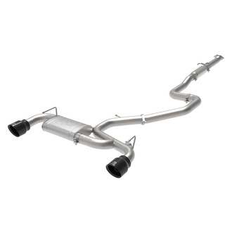 Takeda® - 304 SS Cat-Back Exhaust System with Split Rear Exit