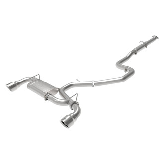 Takeda® - 304 SS Cat-Back Exhaust System with Split Rear Exit