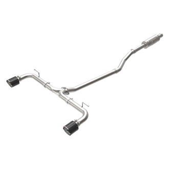 Takeda® - 304 SS Cat-Back Exhaust System with Split Rear Exit