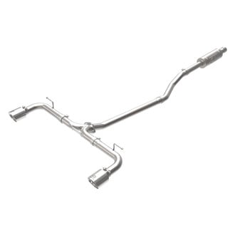 Takeda® - 304 SS Cat-Back Exhaust System with Split Rear Exit