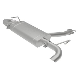 Takeda® - 304 SS Axle-Back Exhaust System with Single Rear Exit
