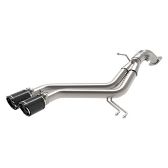 Takeda® - 304 SS Axle-Back Exhaust System with Dual Rear Exit