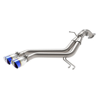 Takeda® - 304 SS Axle-Back Exhaust System with Dual Rear Exit