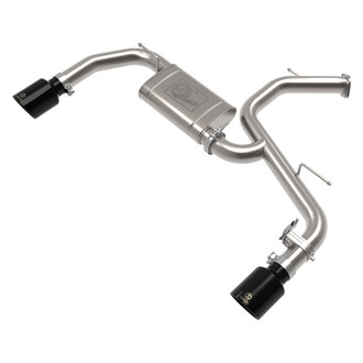 Takeda® - 304 SS Axle-Back Exhaust System with Split Rear Exit