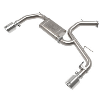 Takeda® - 304 SS Axle-Back Exhaust System with Split Rear Exit