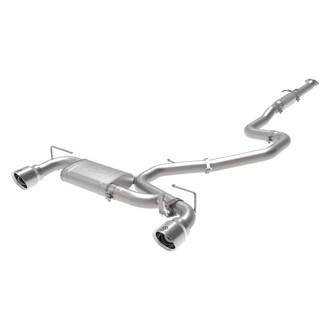 Takeda® - 304 SS Cat-Back Exhaust System with Split Rear Exit