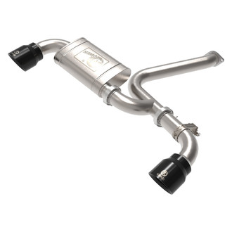 Takeda® - 304 SS Axle-Back Exhaust System with Split Rear Exit