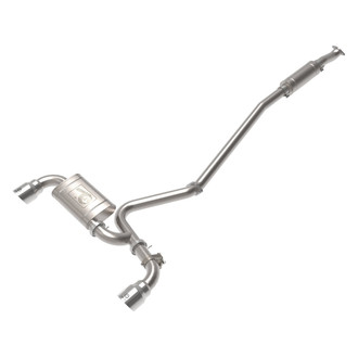 Takeda® - 304 SS Cat-Back Exhaust System with Split Rear Exit