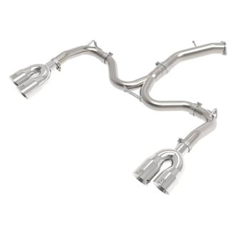 Takeda® - 304 SS Axle-Back Exhaust System with Quad Rear Exit