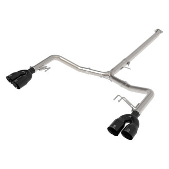Takeda® - 304 SS Axle-Back Exhaust System with Quad Rear Exit
