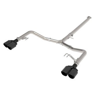 Takeda® - 304 SS Axle-Back Exhaust System with Quad Rear Exit