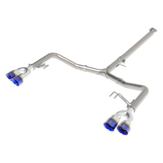 Takeda® - 304 SS Axle-Back Exhaust System with Quad Rear Exit