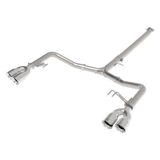 Takeda® - 304 SS Axle-Back Exhaust System with Quad Rear Exit