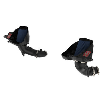 Takeda® - Stage-2 Black Cold Air Intake System with Pro 5R Blue Filter