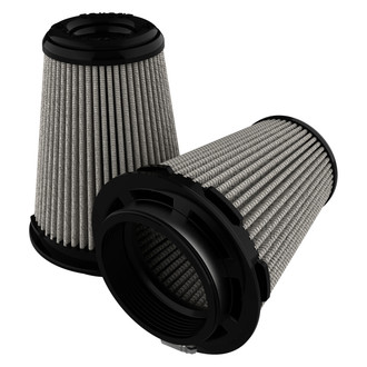 Takeda® - Pro Dry S Round Tapered Gray Air Filter (Pair) (3.5" F x 5" B x 3.5" T x 6" H)
