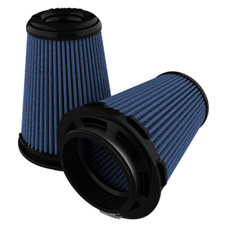 Takeda® - Pro 5R Round Tapered Blue Air Filter (Pair) (3.5" F x 5" B x 3.5" T x 6" H)