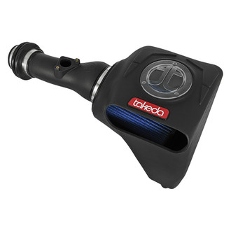 Takeda® - Momentum Sealed Stage 2 Aluminum Black Cold Air Intake System with Pro 5R Blue Filter