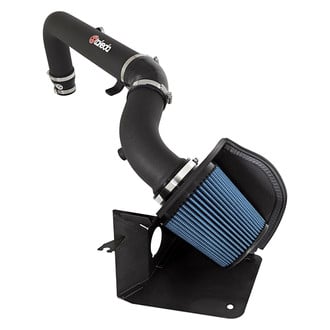 Takeda® - Retain Stage 2 Aluminum Black Short Ram Air Intake System with Pro 5R Blue Filter