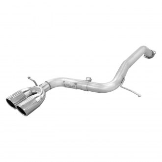 Axleback Cat back Exhaust System w/Dual 3.5 Inches OD Stainless Steel Muffler Tip Replacement for Scion xB 08-15 