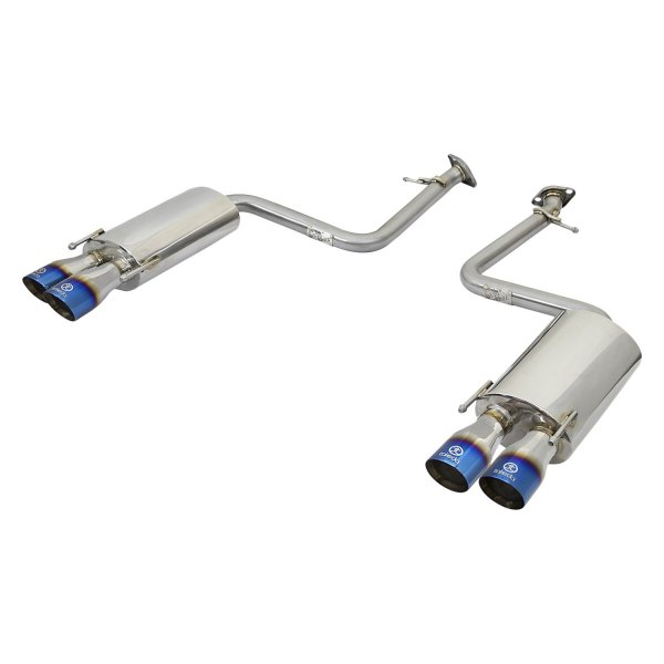 Takeda® - 304 SS Axle-Back Exhaust System, Lexus RC