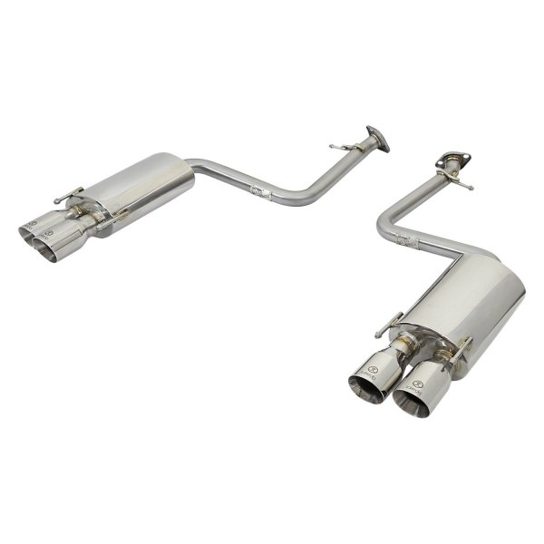 Takeda® - 304 SS Axle-Back Exhaust System, Lexus RC