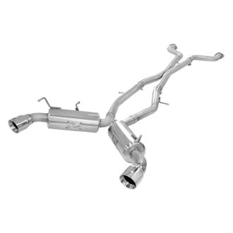Takeda® - 304 SS Cat-Back Exhaust System with Split Rear Exit