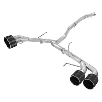Takeda® - 304 SS Cat-Back Exhaust System with Quad Rear Exit