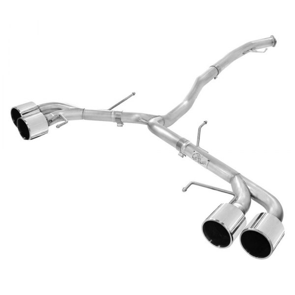 Takeda® - 304 SS Cat-Back Exhaust System, Nissan GT-R