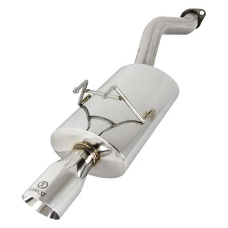 Takeda® - 304 SS Axle-Back Exhaust System with Single Rear Exit