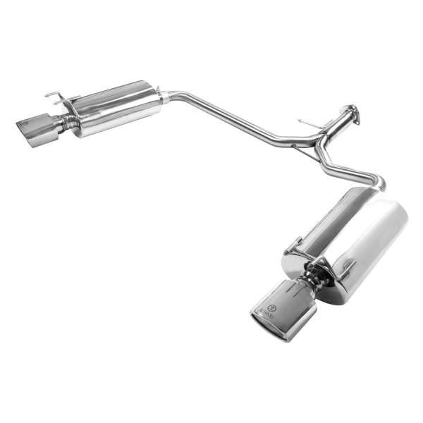 Takeda® - 304 SS Axle-Back Exhaust System, Honda Accord