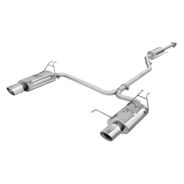 Takeda® - 304 SS Cat-Back Exhaust System, Honda Accord