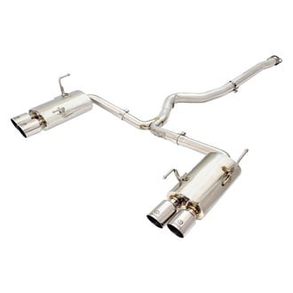Takeda® - 304 SS Cat-Back Exhaust System with Quad Rear Exit