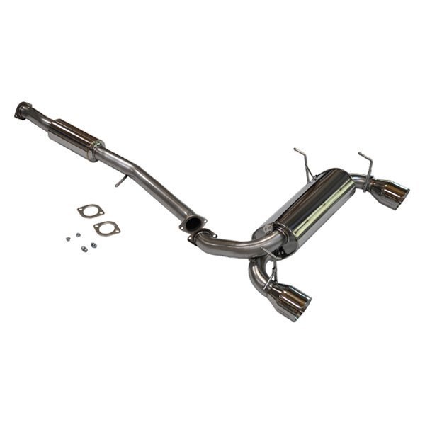 Tanabe® - Medalion Touring™ Stainless Steel Single Canister Cat-Back Exhaust System, Nissan 350Z