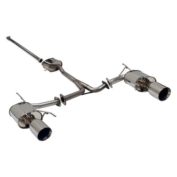 Tanabe® - Medalion Touring™ Stainless Steel Cat-Back Exhaust System, Acura TL